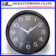 12 polegadas logotipo de impressão rodada relógio de parede de plástico (EP-Item12)